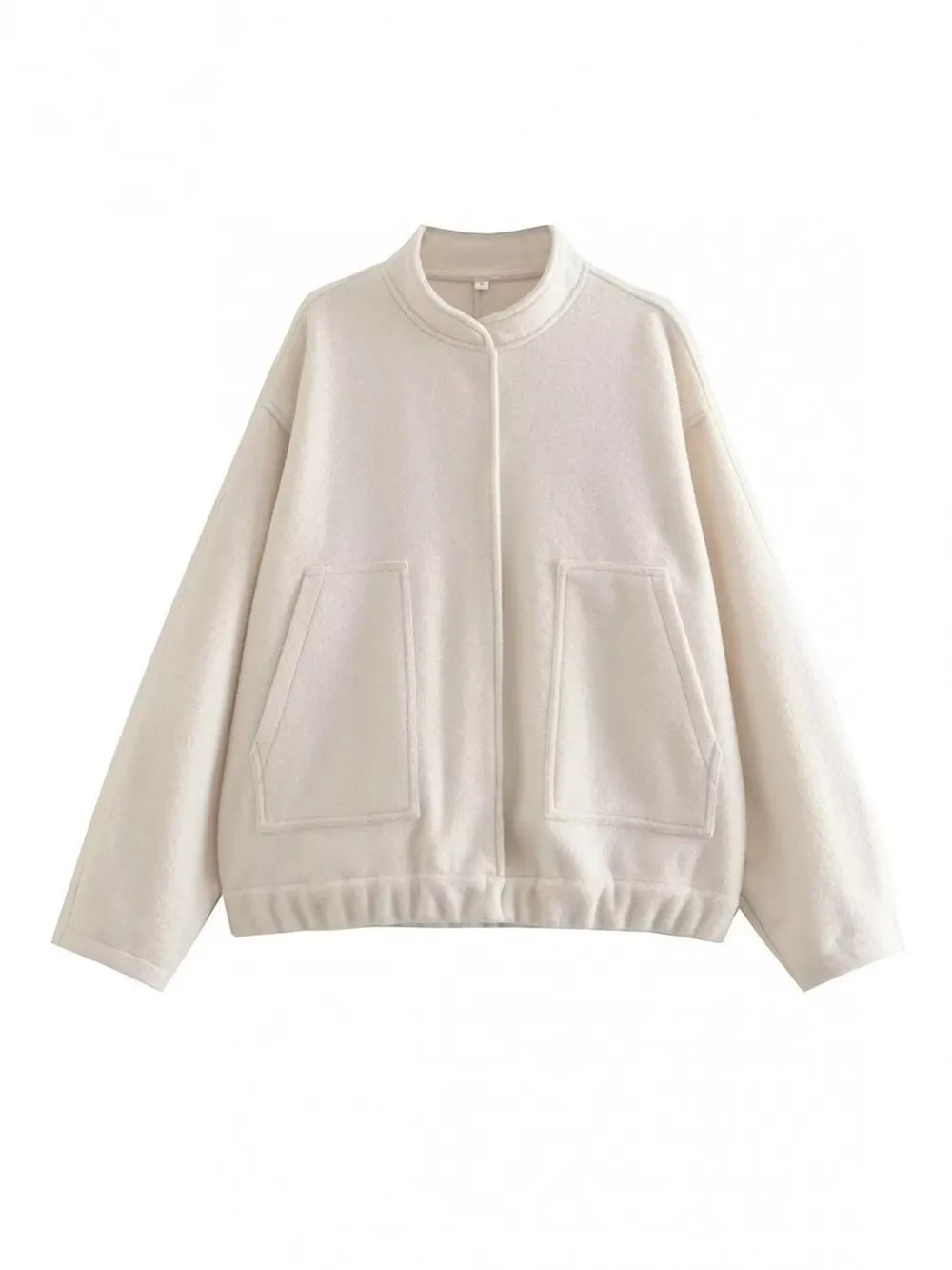 Women’s Textured Fleece Full Snap Jacket