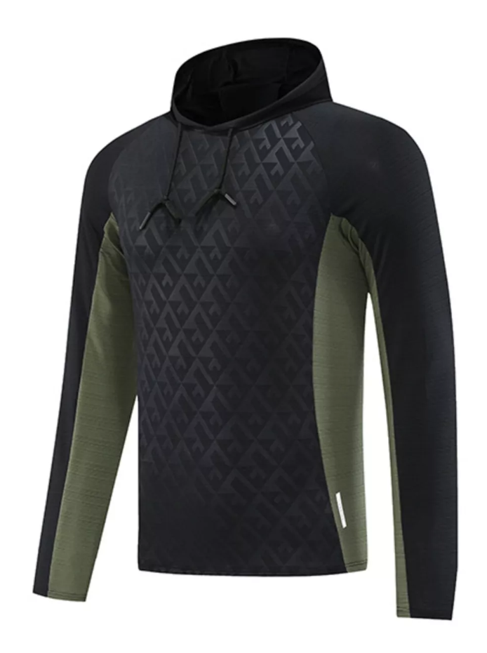 Men’s Plus Size Athletic Fit Long Sleeve Hoodie