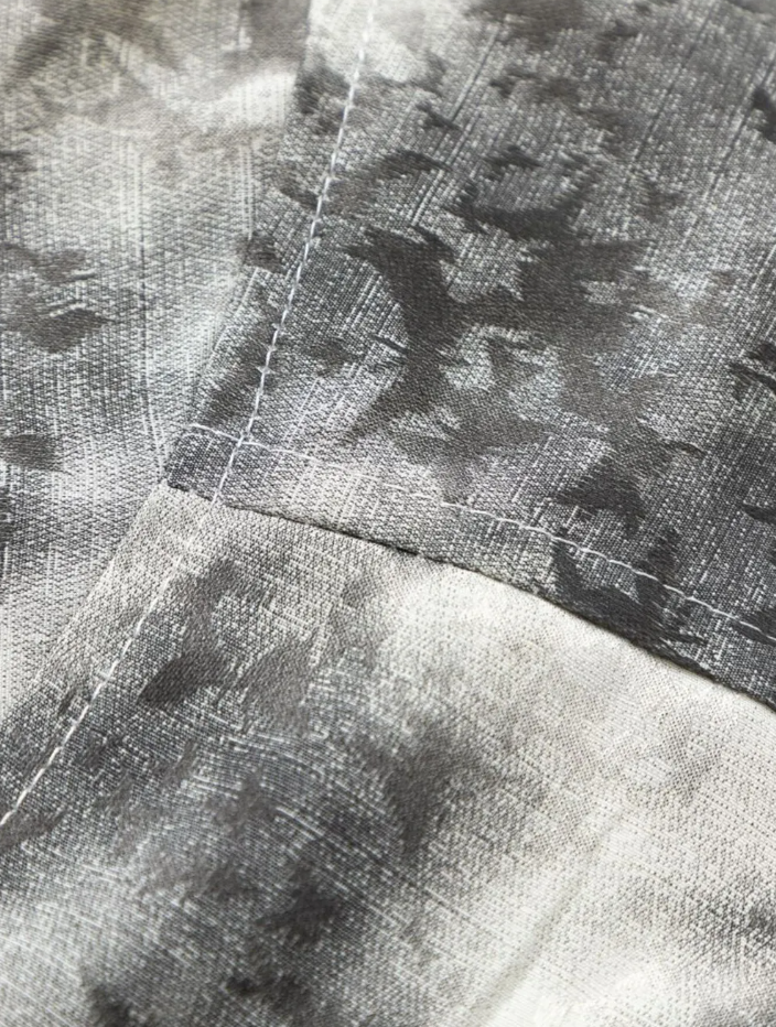 Men's Tie-Dye Print Short Sleeve Shirt