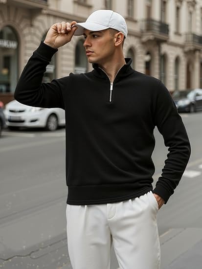 Men’s Half-Zip Fleece Pullover