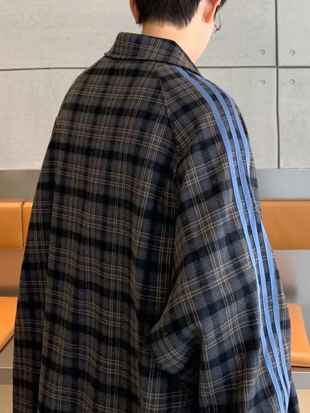 Plus Size Plaid Casual Long Sleeve Shirt