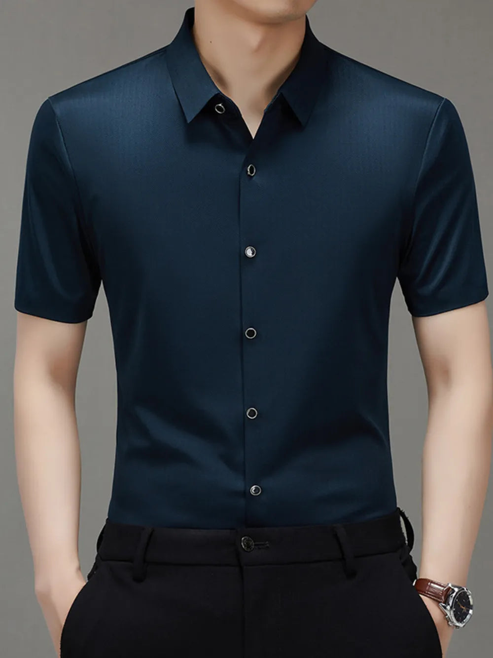 Button Up Short Sleeve Shirt 2