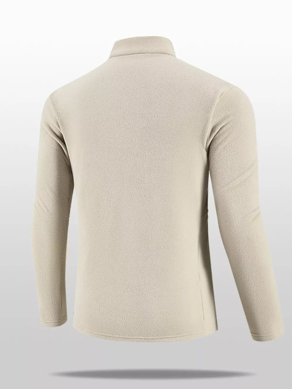 Plus Size Quarter-Zip Fleece Sweatshirt