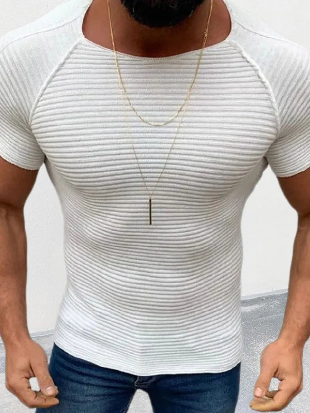 Round Neck Short Sleeve Top 13
