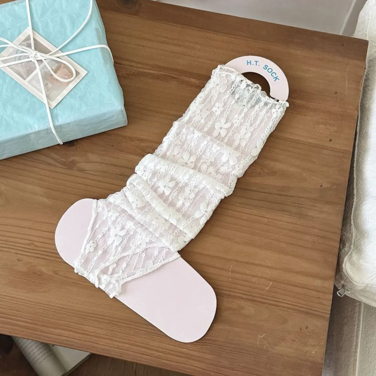 Lace Stirrup Socks