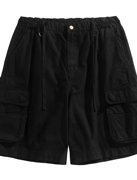 Men's Drawstring Cargo Shorts