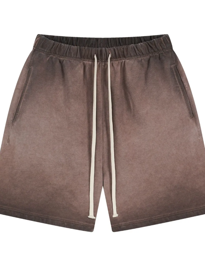 Men’s Drawstring Elastic Waist Casual Shorts