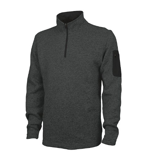 Men's Heathered Fleece Pullover