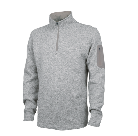 Men's Heathered Fleece Pullover