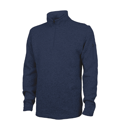 Men's Heathered Fleece Pullover