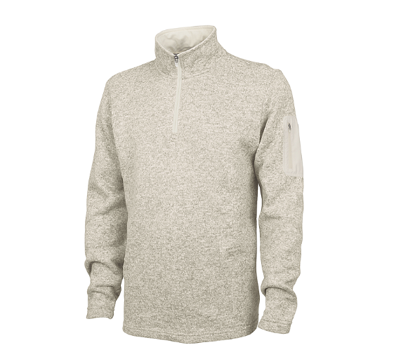 Men's Heathered Fleece Pullover