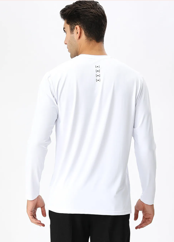 Men’s Performance Long Sleeve Crew Neck T-Shirt