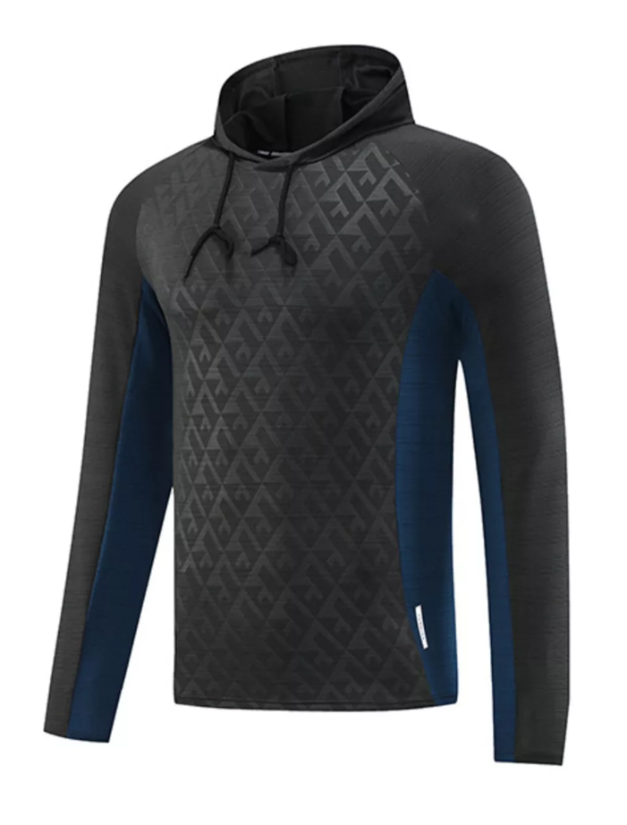 Men’s Plus Size Athletic Fit Long Sleeve Hoodie