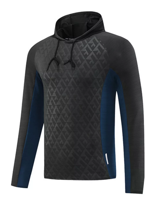 Men’s Plus Size Athletic Fit Long Sleeve Hoodie