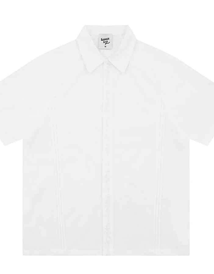 Men's Collared Neck Short Sleeve Shirt