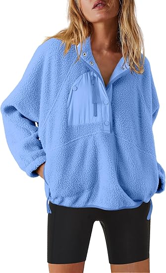 Women’s Fleece Button-Up Jacket