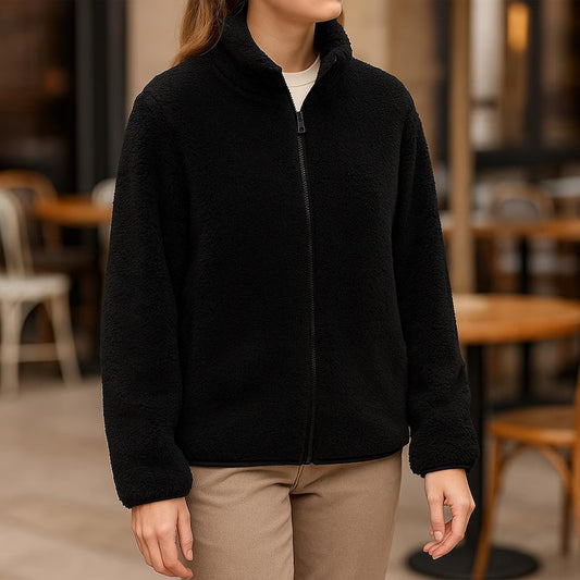 Women's Relaxed Full Zip Fleece Jacket