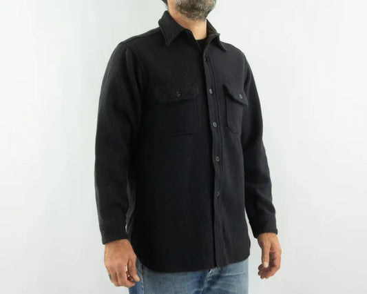 Men's Solid Shirt Jacket