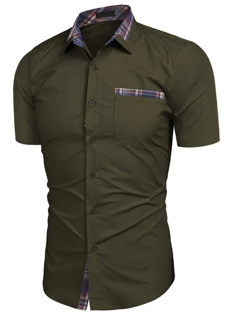 Button Up Short Sleeve Shirt