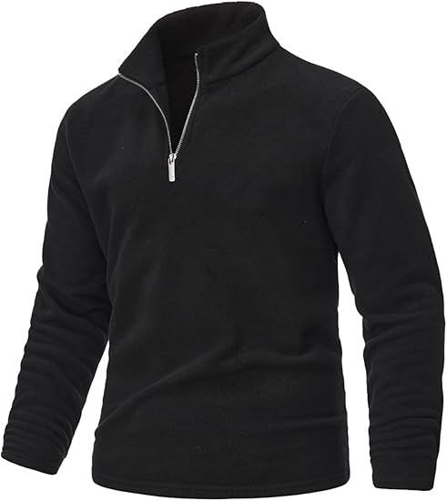 Men’s Half-Zip Fleece Pullover