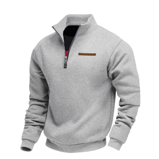 Men’s Cozy Thermal Full Zip Jacket – Big Size