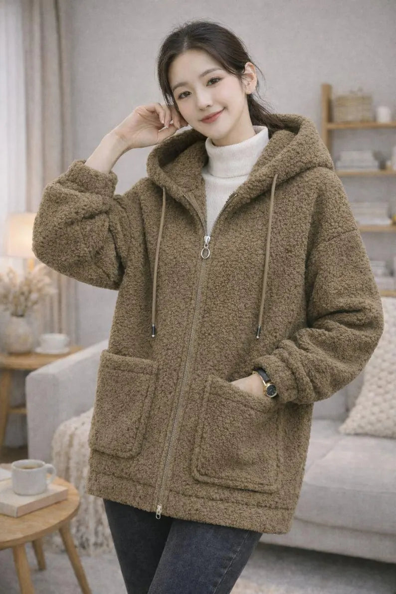 Women’s Thermal Winter Full Zip Hoodie
