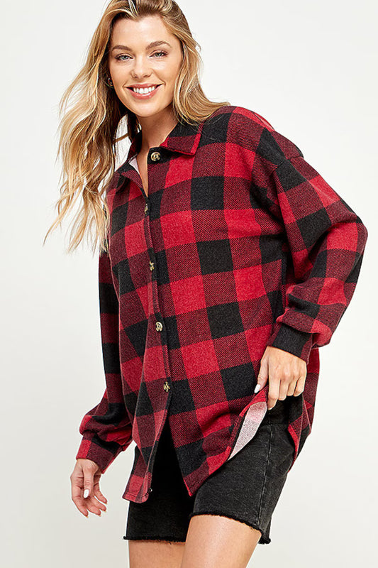 Women’s Fleece Shirt Jacket