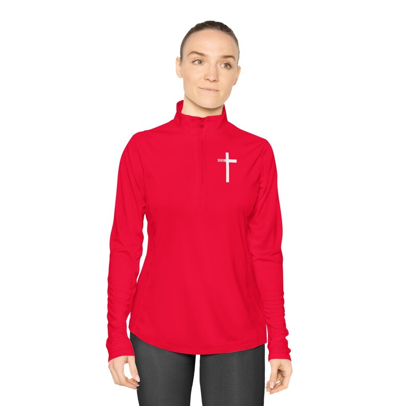 Women's Quarter Zip Long Sleeve Shirt