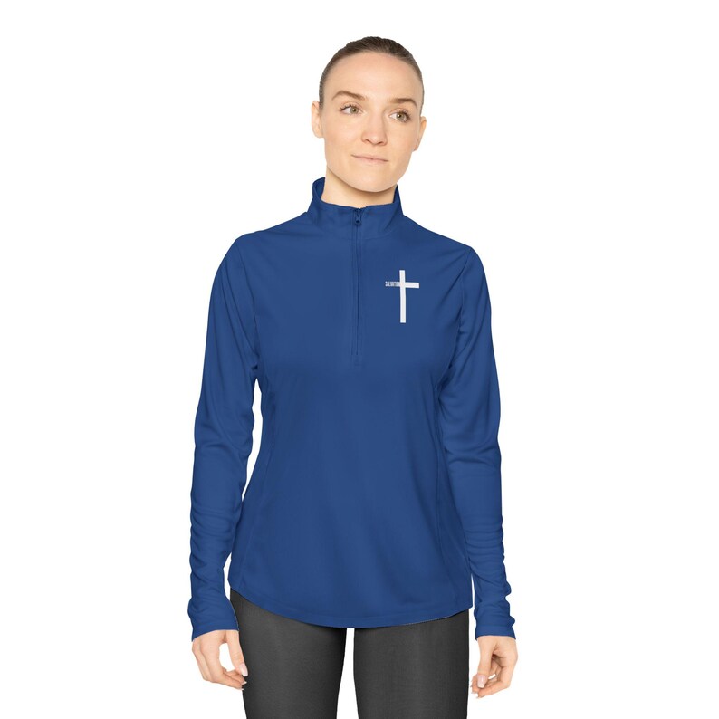 Women's Quarter Zip Long Sleeve Shirt