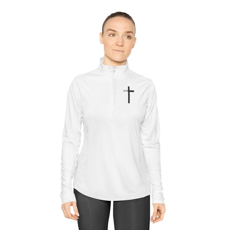 Women's Quarter Zip Long Sleeve Shirt