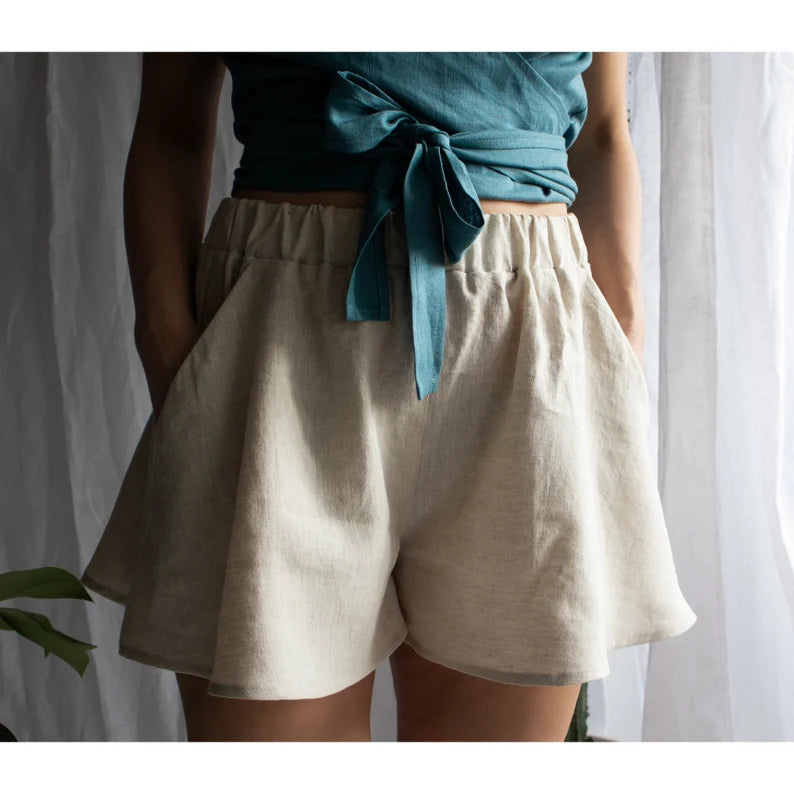 Women’s Plus Size Pull-On Casual Shorts