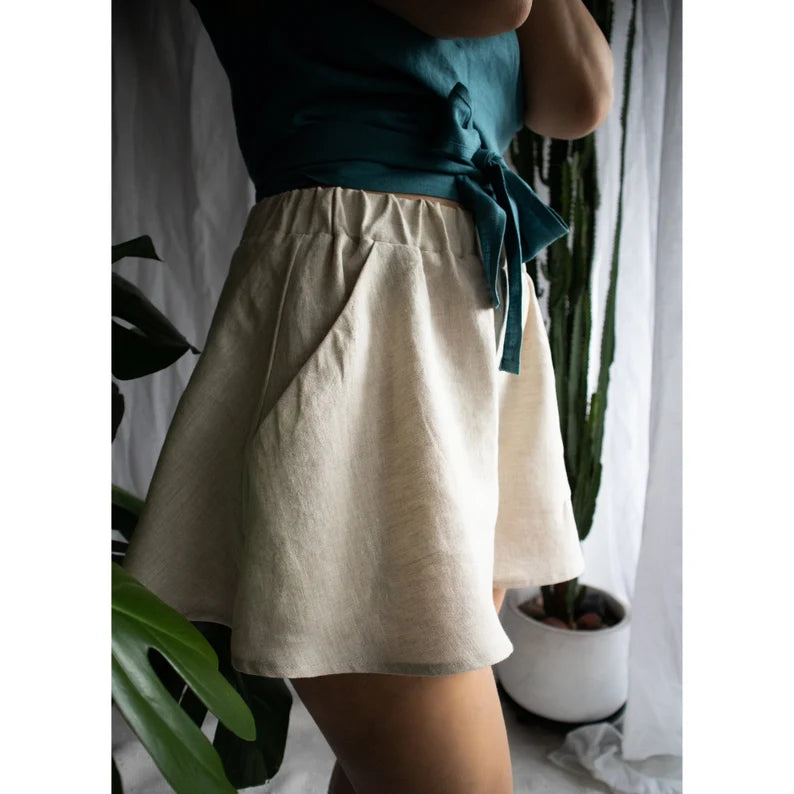 Women’s Plus Size Pull-On Casual Shorts
