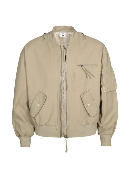 Men's Zip Up Long Sleeve Jacket