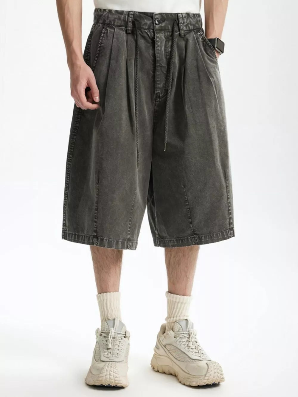 Wide-Leg Shorts