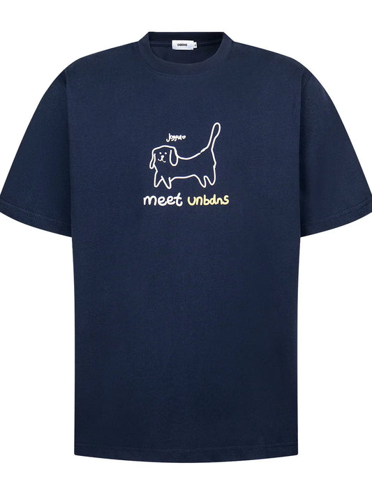 Graphic Dog Casual T-Shirt