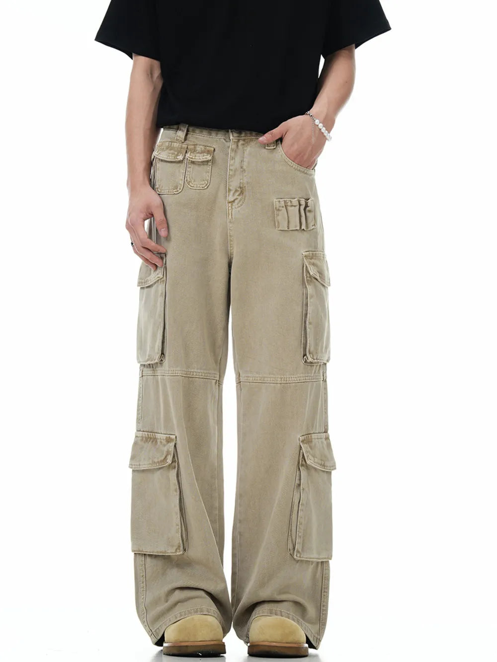 Multi-Pocket Cargo Pants Style 1