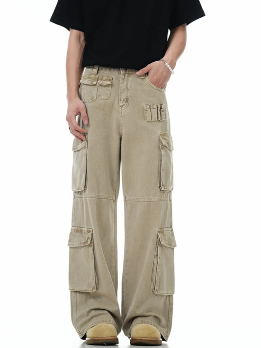 Multi-Pocket Cargo Pants Style 1