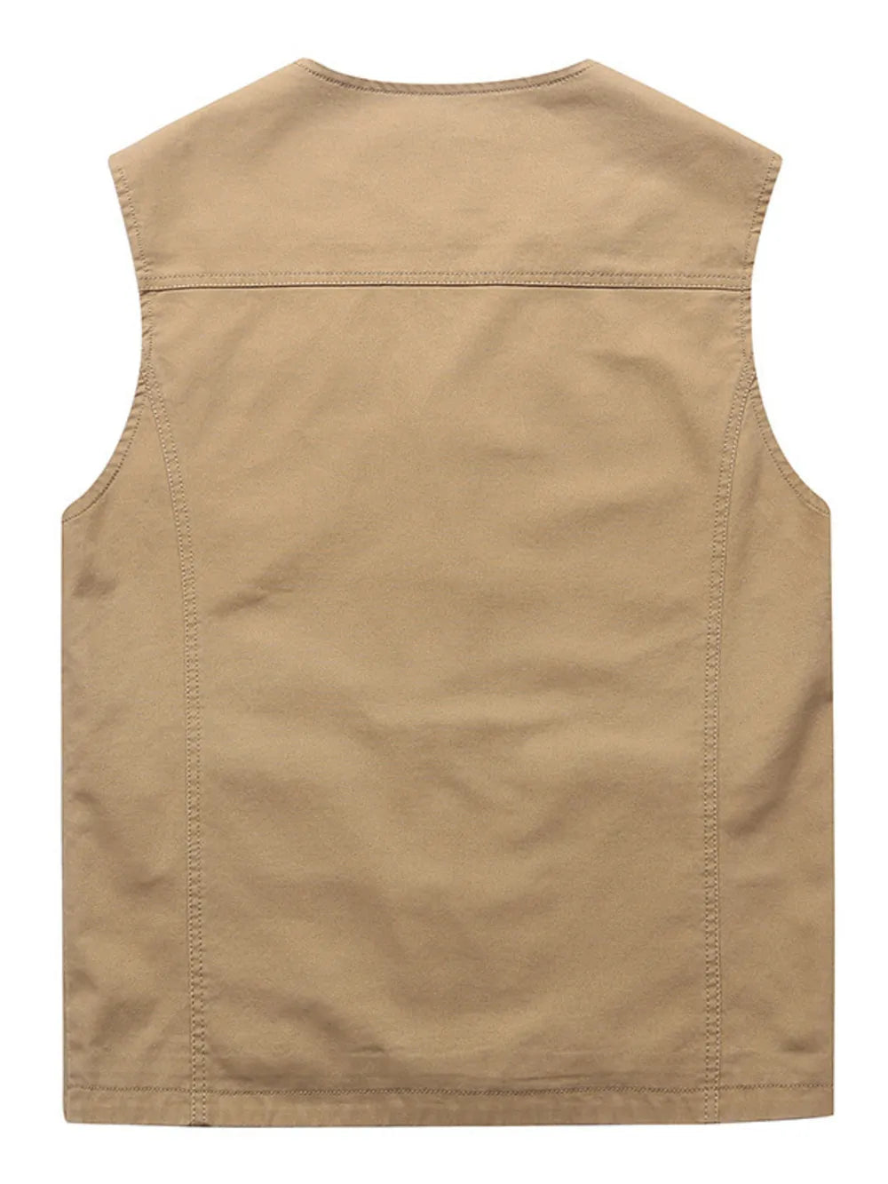 Men's Plus Size Button Up Vest