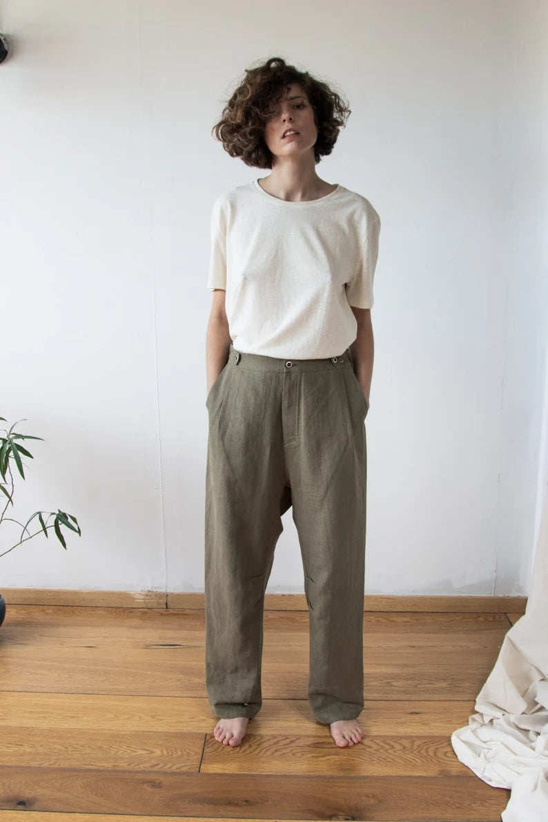 Organic t-shirt loose ethical fashion