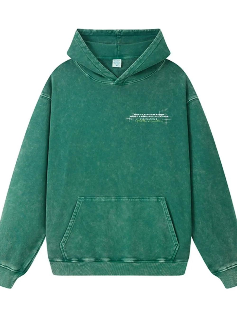 Men's Kangaroo Pocket Long Sleeve Hoodie