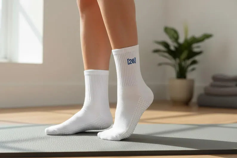 Socks Bulk Order, Pilates Grip Socks, Personalized Gym Socks