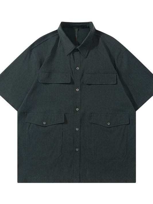 Button Up Short Sleeve Shirt 1