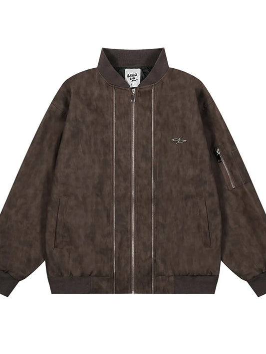 Men's Zip Up Long Sleeve Jacket