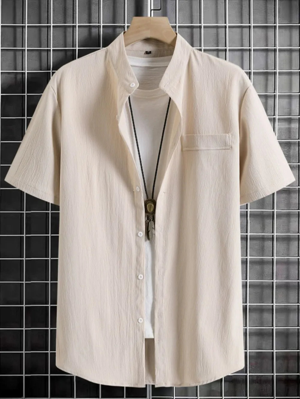 Button Up Short Sleeve Shirt