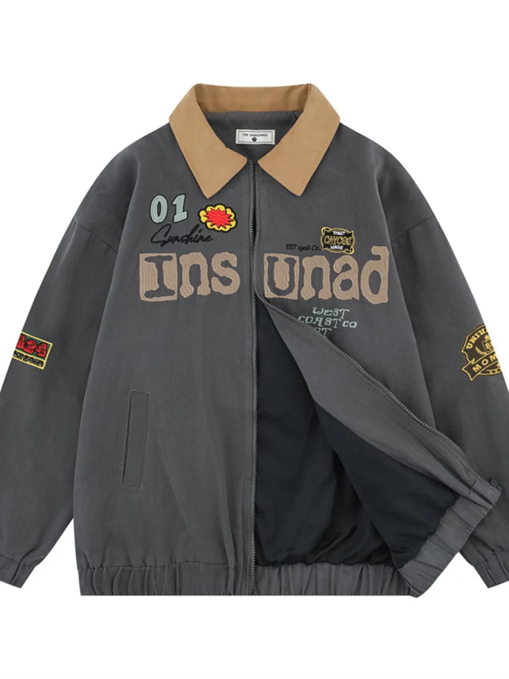 Men's Zip Up Long Sleeve Jacket