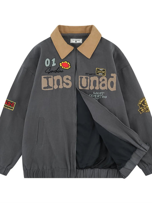 Men's Zip Up Long Sleeve Jacket