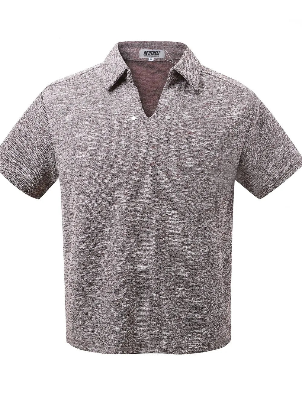 Men's Heathered Short Sleeve Polo