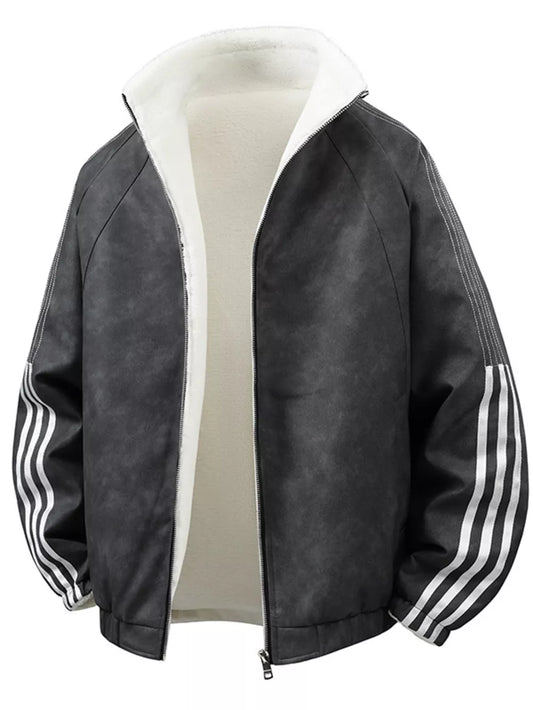 Men's Fleece Lined Zip Up Jacket 6